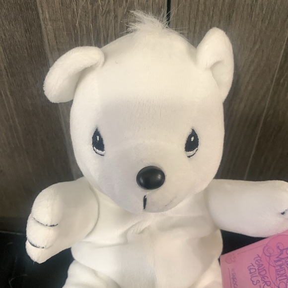 Precious Moments Tender Tails Baby Arctic Polar Teddy Bear Plush Beanie With Tag - Picture 2 of 10